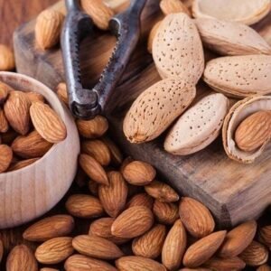 Almonds with Shell, 1Kg - Image 1
